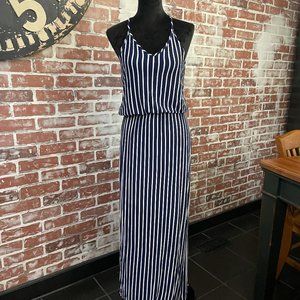 Olivia Rac Blue and white maxi dress